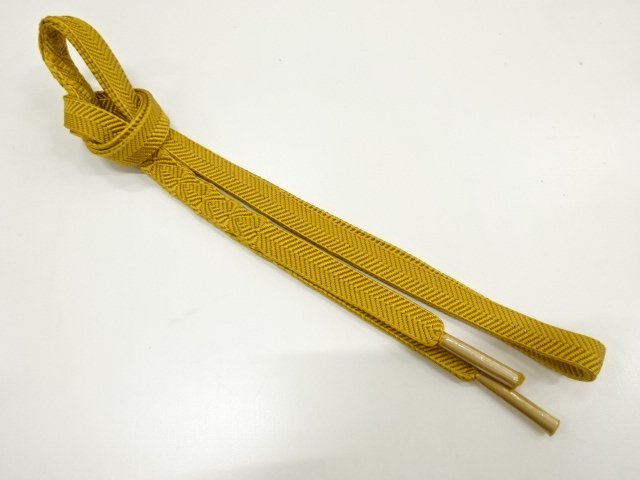 未使用品　正絹　手組帯締め